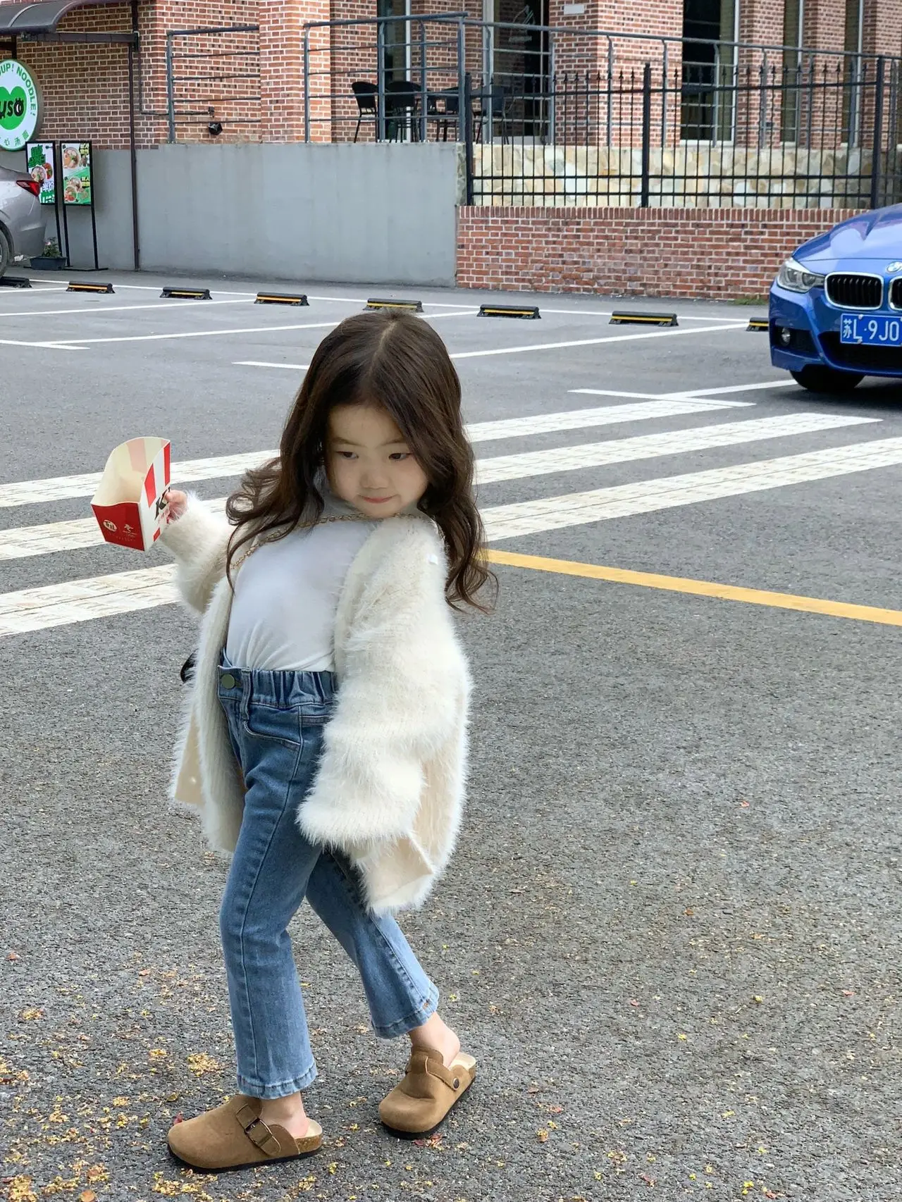 

Children Clothing 2022 Autumn Winter New Fashionable Korean Style Girl Soft Knit Sweater Jacket Baby Long Sleeve Casual Cardigan