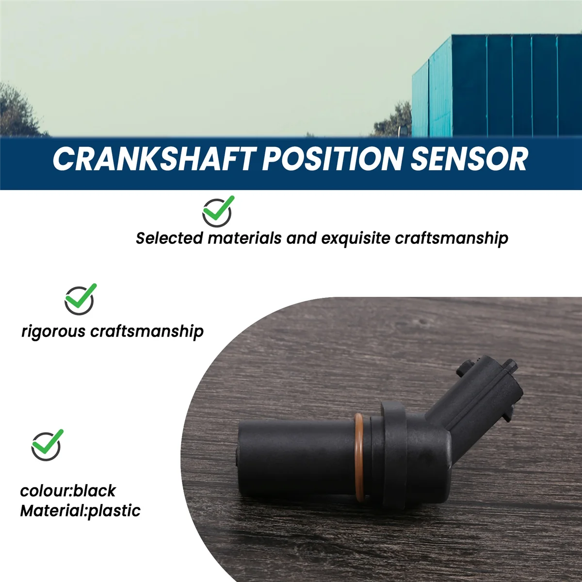 Автомобильный Датчик положения коленчатого вала для Renault Trucks Kerax Midlum Premium Volvo FH FL FM