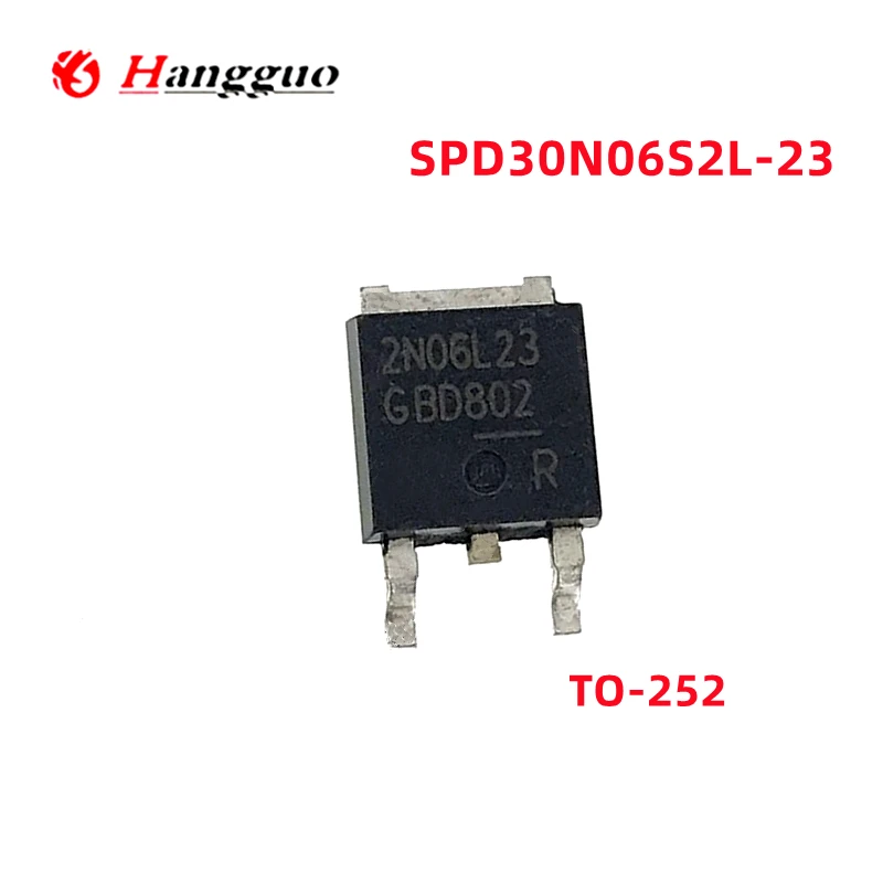 10 шт./лот оригинальный Φ 2N06L23 TO-252 55V 30A SMD транзистор