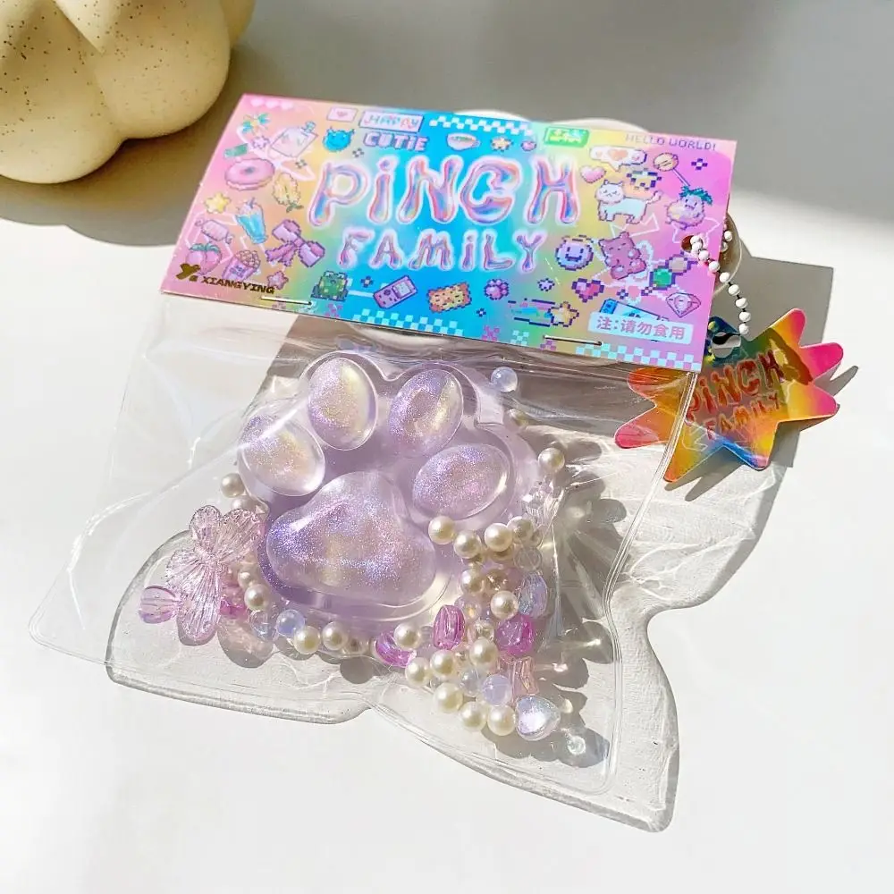 Сенсорные игрушки TPR кошачья лапа медленно восстанавливающая форму игрушка