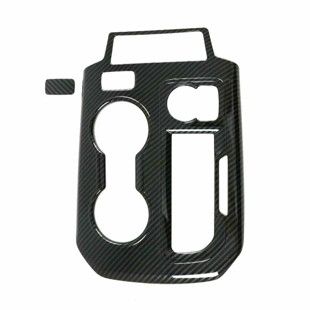 

2pcs Carbon Fiber Car Gear Shift Box Panel Cover Trims for Chevrolet Blazer 2019-2021
