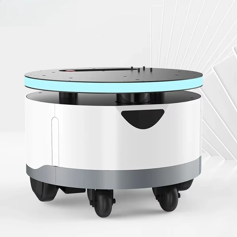 Фото Автономное шасси для тележки AGV, мобильный робот-транспортёр, база для мини-гуманоидного робота, подъемник с функцией езды, новый дизайн