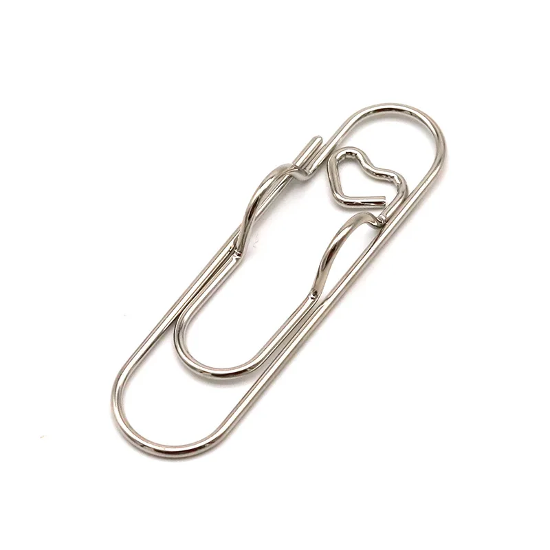 Металлические скрепки LOVE MOONBIFFY