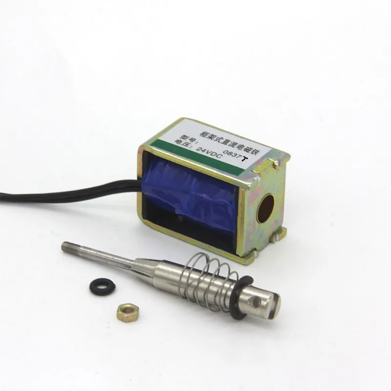 1 шт. DC через типа/автоматического возврата в исходное положение двухтактный электромагнитный 0837T 12V 24V двухтактный редукционный клапан