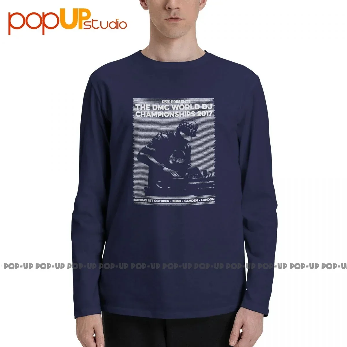 Technics Dmc World Dj Championships 2017 футболки с длинными рукавами футболка повседневный