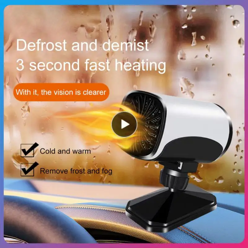 

Two-in-one Car Heaters Auto Electric Heater Portable Mute Motion Universal High-power Electric Heater Car Interior