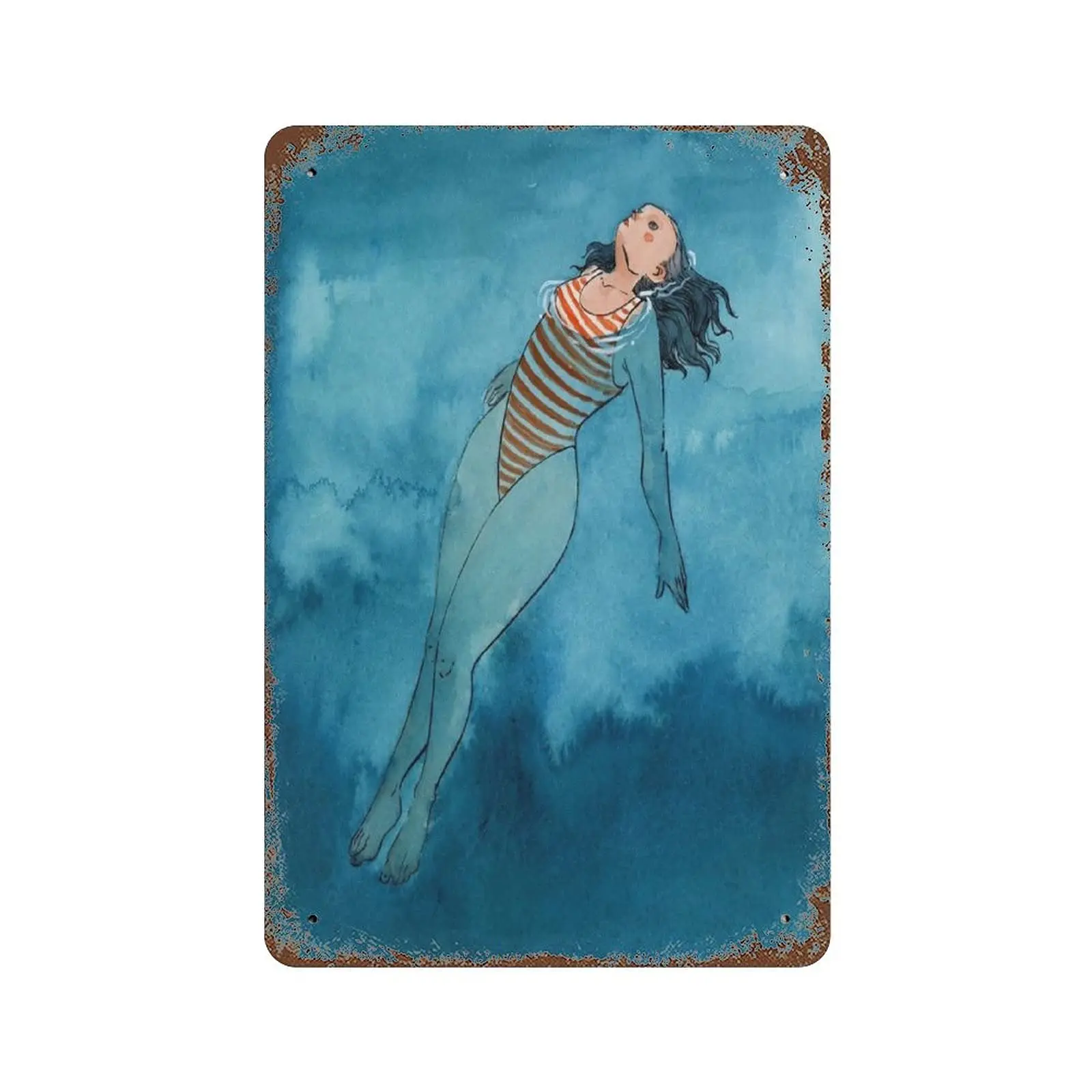 

Retro Metal tin Sign，Novelty Poster，Iron Painting，Float Tin Sign，Tin Sign Lover，Home Decor，Vintage Tin Sign Gift for Mom Dad