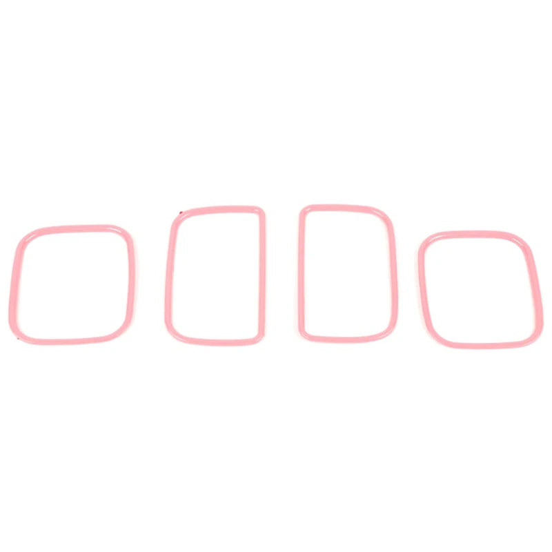 

Центральное управление вентиляционная крышка интерьерные аксессуары для 2011-2021 Dodge Charger, AC украшение для розетки Kit (розовый)