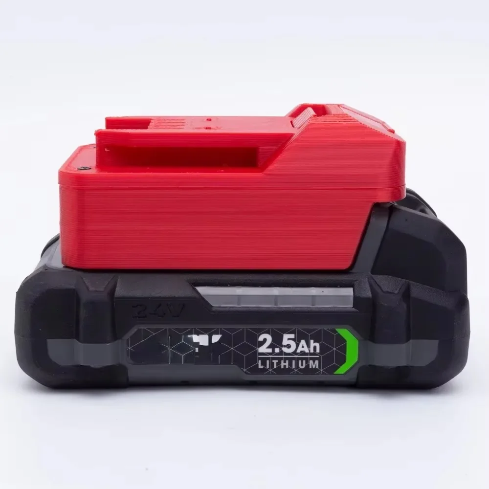 Для использования гибкого адаптера питания аккумулятора 24 В на инструменте Lidi