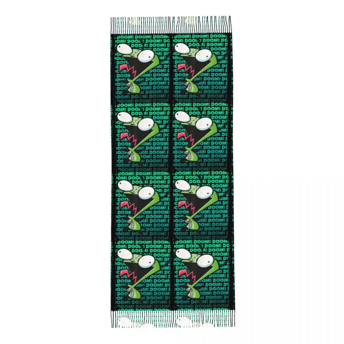 Шаль из пашмины с кисточкой для повседневной носки