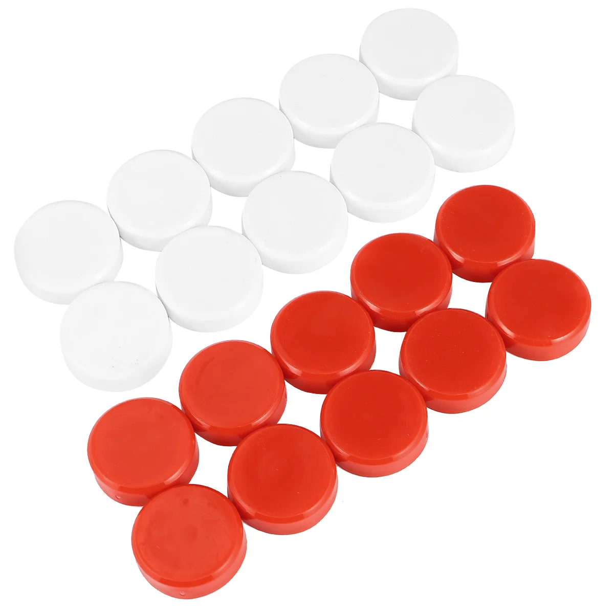 

20pcs Office Magnets Round Refrigerator Magnets Self Adhesive Magnet Discs for DIY Craft Door Whiteboards Lockers Fridge