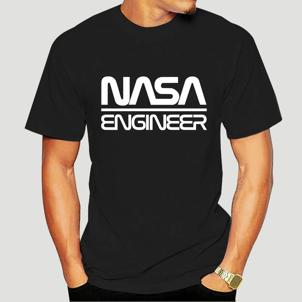 

T-shirt Engineer T-shirt SpaceX T-shirt Mens Round Neck Short Sleeves Bottoming T-shirt Fashion T Shirt Tops Clothing 3006X
