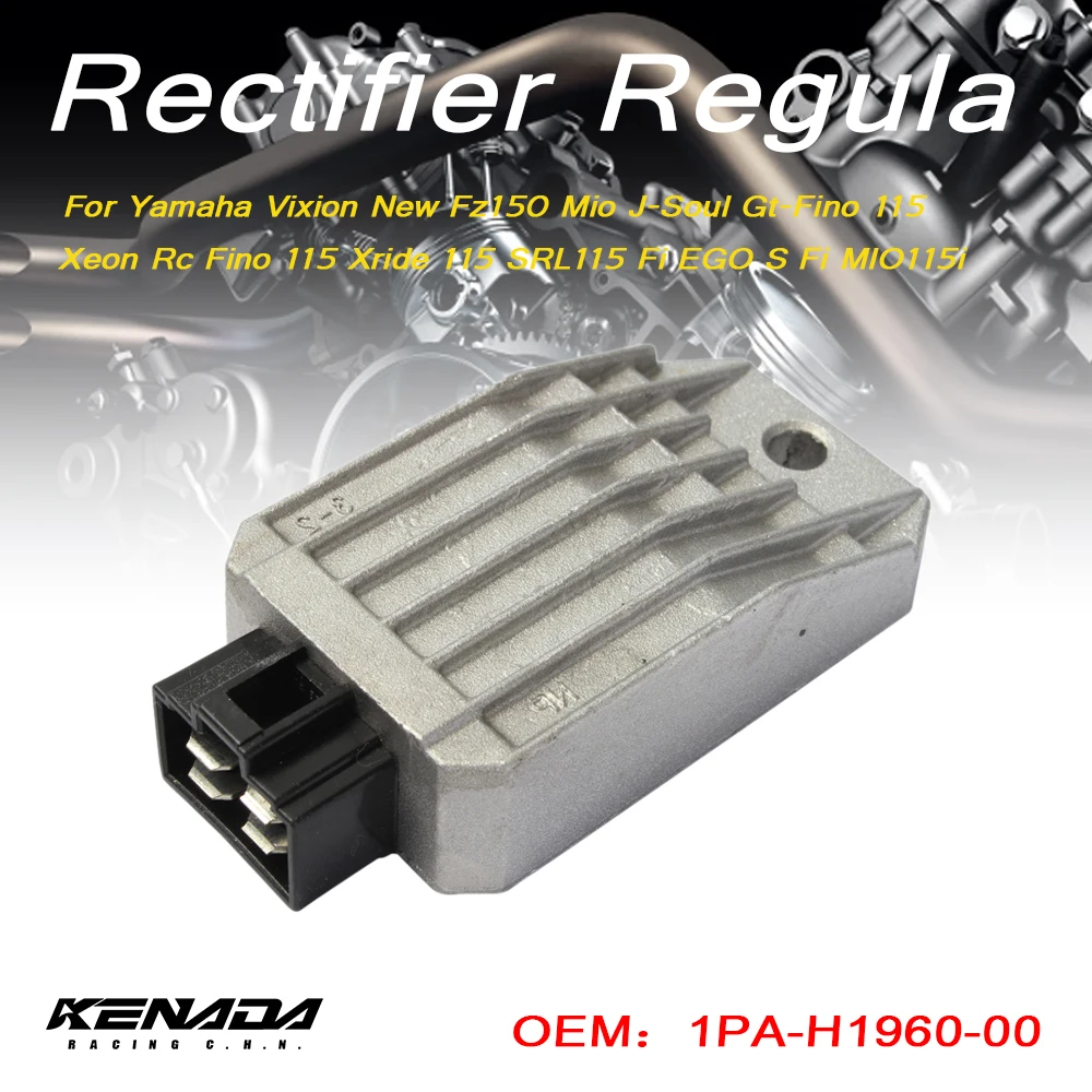 Выпрямитель 1PA-H1960-00 для Yamaha Vixion New Fz150 Mio J-Soul Gt-Fino 115 Xeon Rc Fino 115 Xride 115 SRL115 Fi EGO S Fi