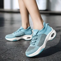 womens sneakers comfortable breathable wear resistant non slip tennis sneakers air cushion thick bottom heightened