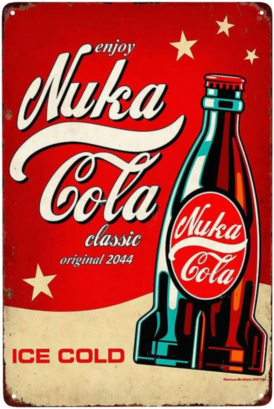 

Металлическая вывеска Nuka Cola Enjoy Cola Classic Original 2044