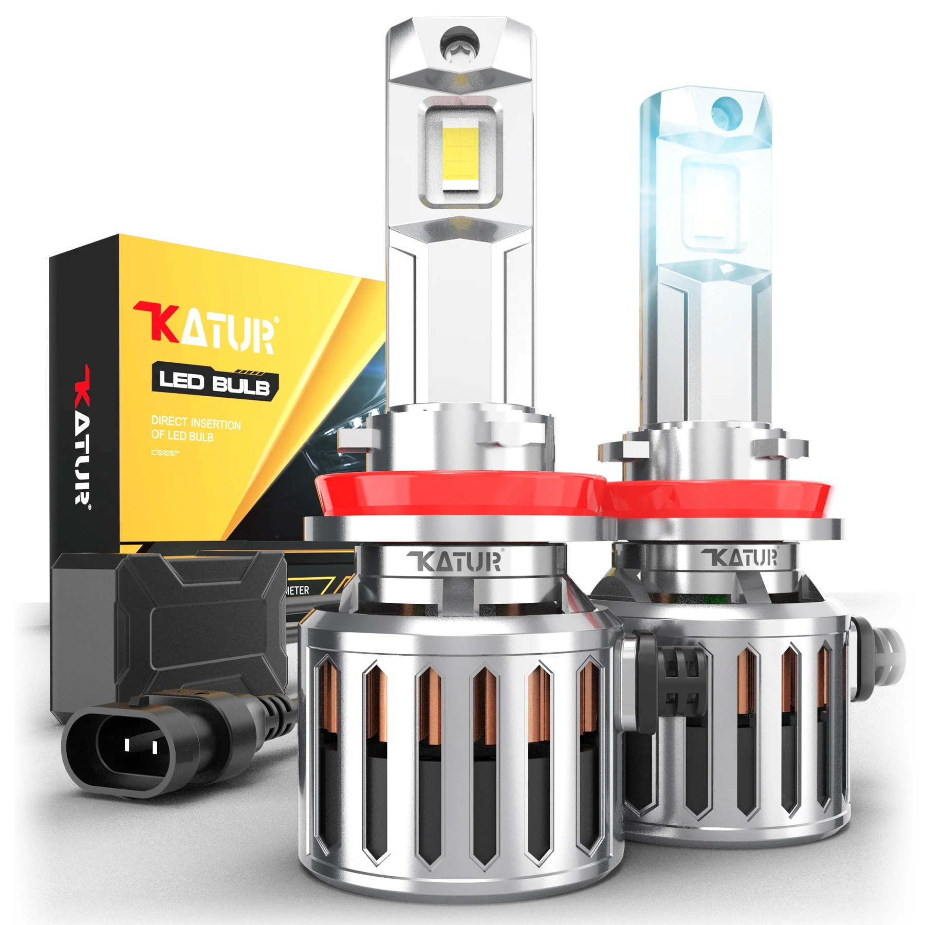 

Katur 2 шт. 40000LM Turbo H8 H11 Светодиодная фара 200 Вт Супер яркая 6000K Canbus 9005 HB3 9012 HIR2 Светодиодная лампа налобного света 12 В 7035 CSP