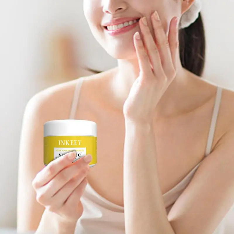 

Facial Vitamin C Cream Brightening Moisturizing Ointment Skin Firming Anti Wrinkles Remover Anti Fine Lines For Face Repairing