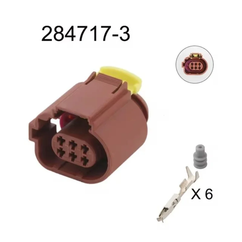 1/5/10/20 комплектов 6-контактный гнездовой разъем клапана рециркуляции