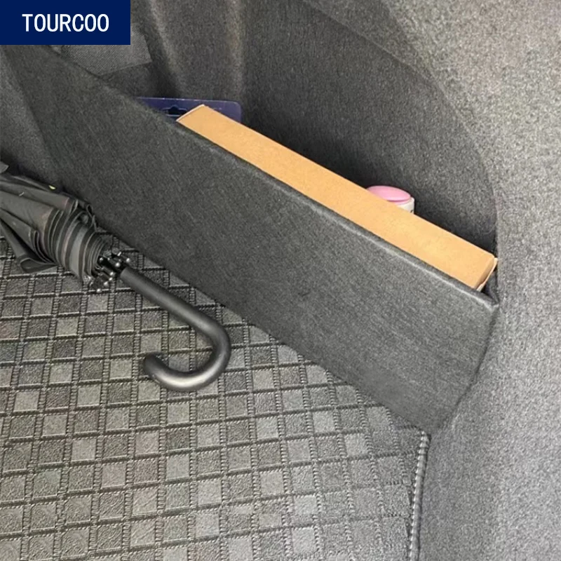 

Для VW ID3 ID4 ID6 X/CROZZ задний багажник боковой Органайзер разделение с обеих сторон задний ящик для хранения