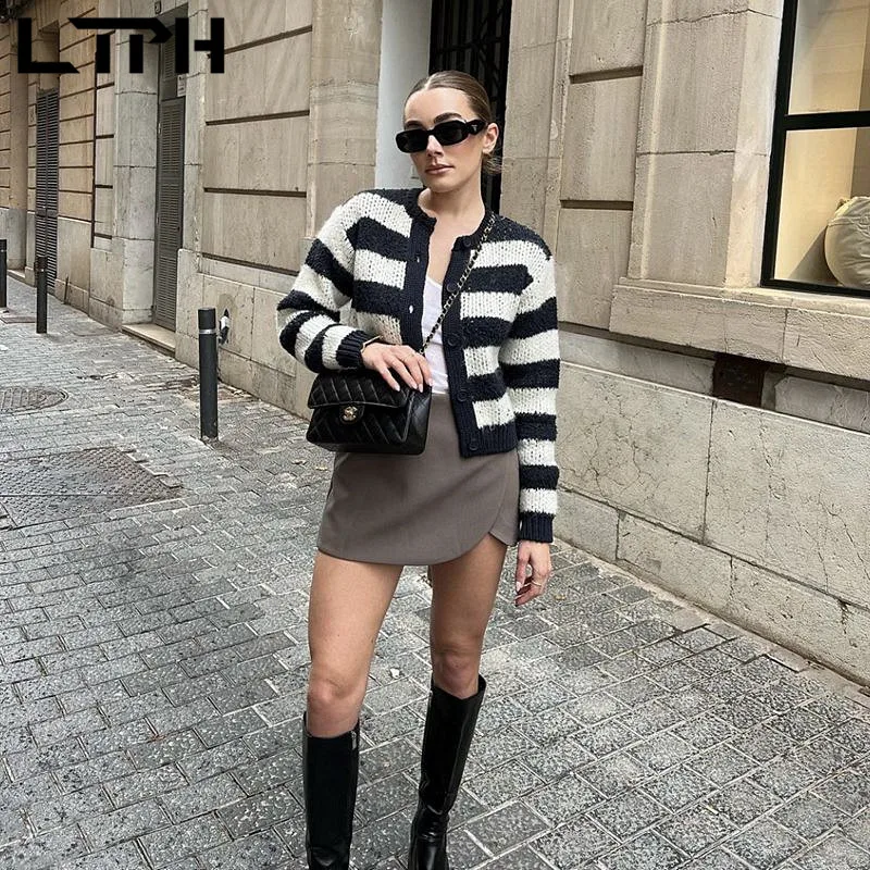 LTPH security shorts skirts women high waist slim streetwear asymmetrical casual pantskirt vintage short pants 2023 summer new