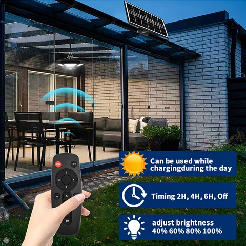 Солнечный подвесной светильник AMARYLLIS 180 LED