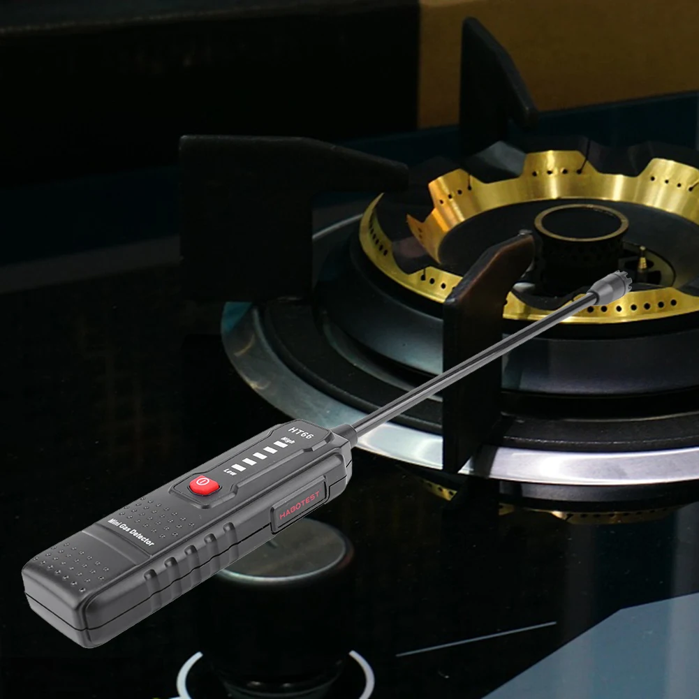 Детектор природного газа со звуковой и визуальной сигнализацией горючего Тестер