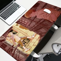 chainsaw man anime gaming mouse pad pc computer gamer xxl large 900x400mm keyboard mousemat mousepad for laptop carpet desk mats