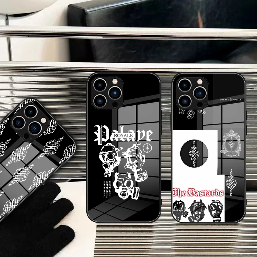 Стеклянный чехол для Iphone 14 Music Palaye Royale, дизайнерский стеклянный чехол для IPhone 13 14 12 11Pro XR XS MAX 14 Plus SE Pro