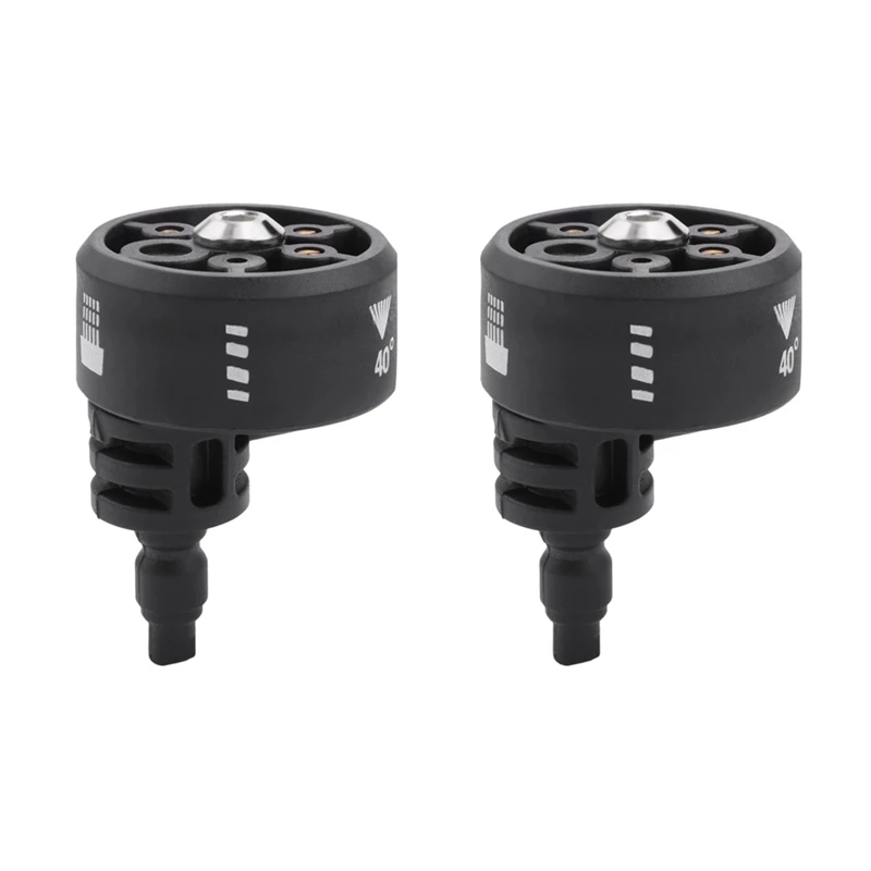 

2X Plastic 6 In 1 Adjustable Nozzle For 1/4Inch High Pressure Cordless Washer Cleaner Water Gun Parts Hose Nozzle