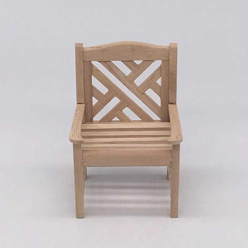 1/12 миниатюрная мебель для кукольного домика неокрашенное украшение сада