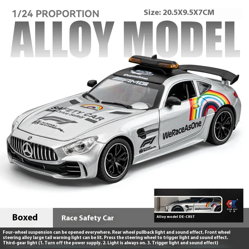 Модель автомобиля Mercedes Benz GTR AMG из сплава 1:24