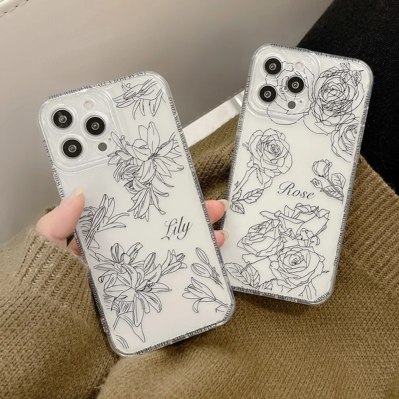 Мягкий полупрозрачный защитный чехол для iPhone совместим с моделями 12 11 13 Pro max x XS XR