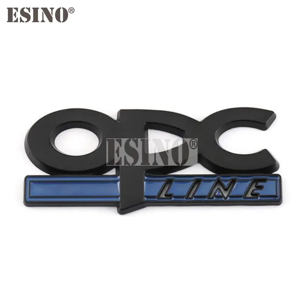 

Стайлинг автомобиля OPC Line 3D Металлический цинковый сплав Автомобильный значок Клейкая эмблема кузова крыла для Opel Antara Astra Insignia Corsa Mokka Vectra