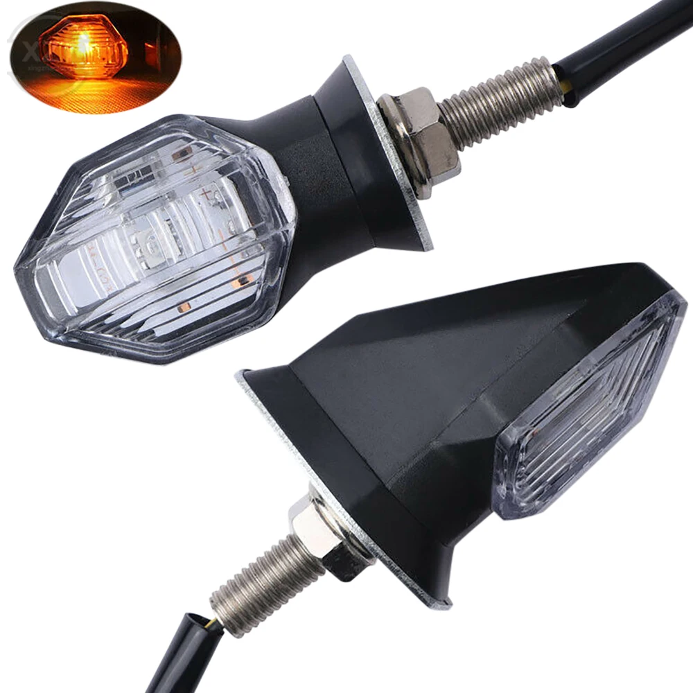 

2 шт., 8 мм, черные светодиодные стоп-сигналы