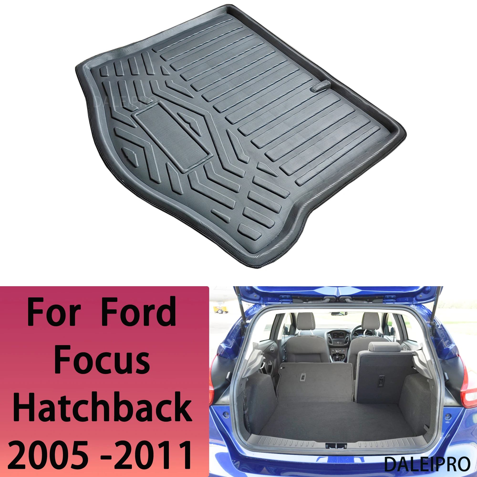 Коврик для багажника автомобиля Ford Focus MK2 хэтчбек 2005 2006 2007 2008 2009 2010 2011
