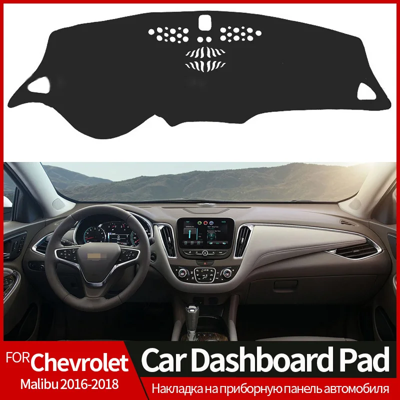 

LHD CAR Dashboard Pad For Chevrolet Malibu 2016-2018 Anti-Slip Mat Sunshade Dashmat Carpet Interior Accessories