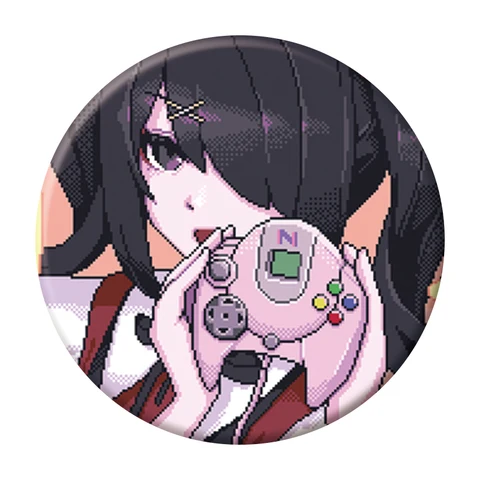 Брошь Needy Girl 58 мм