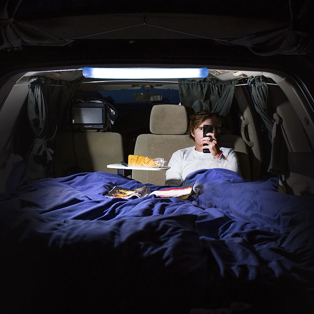 Портативный складной походный фонарь светодиодный надувной с питанием от USB для