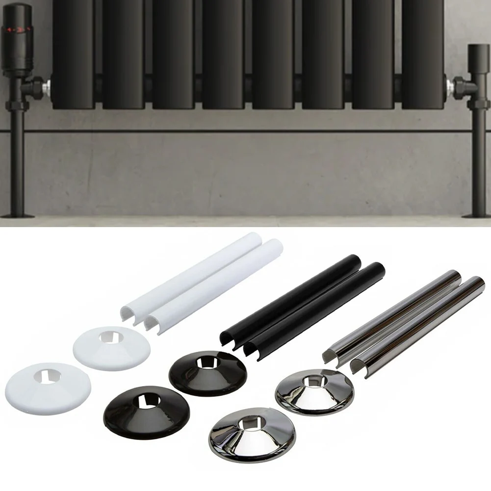 8 шт. крышки для труб радиатора рукава 15 мм воротники обрезанные ванной комнаты