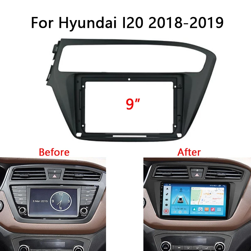 2 Din Android головное устройство автомобильный радиоприемник рамка Комплект для Hyundai