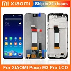 6,5 ''IPS оригинальный для Xiaomi Poco M3 Pro 5G LCD M2103K19PG дисплей экран рамка сенсорная панель дигитайзер для Xiaomi Poco M3Pro LCD