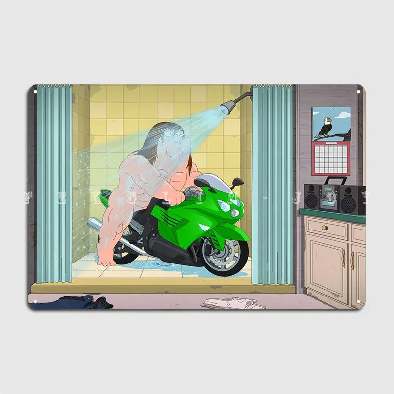 

Мотоциклетная постер для душа металлическая табличка для кинотеатра, Классические тарелки для гаража, плакаты с жестяными знаками