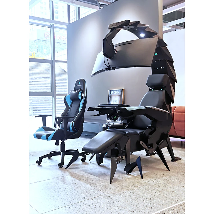 Фото Игровое кресло Super Deluxe Racing Gaming Chair Executive Office Adjustable Iw-sk Cluvens Brand Scorpion Zero Gravity Chair №2