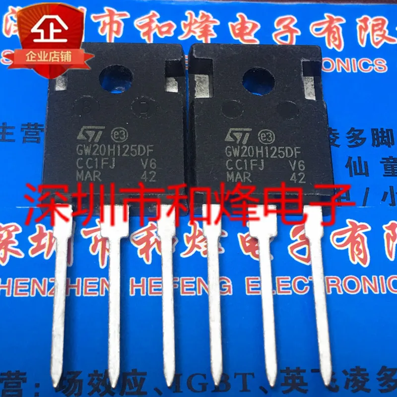 

5PCS-10PCS STGW20H125DF GW20H125DF TO-247 20A 1200V NEW AND ORIGINAL ON STOCK