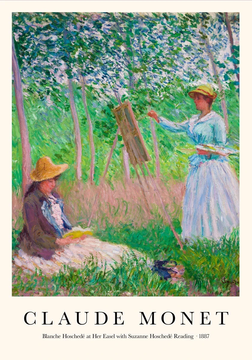 

Печать на холсте "Весенние фруктовые деревья" Клода Моне