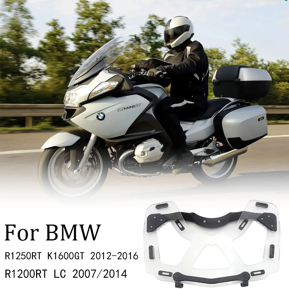 Подходит для BMW R1200RT LC 07/2014 R1250RT K1600GT 2012-2016 Верхняя багажная коробка прозрачные