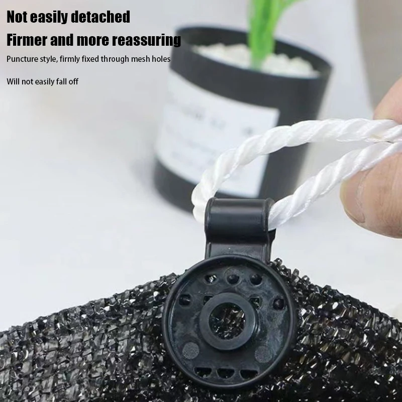 10 шт. зажимы для теней тканевые аксессуары люверсы сетчатой крышки