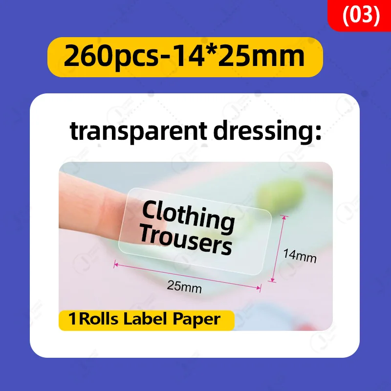 

Niimbot D110/D11/D101/H1 прозрачная этикетка, бумажная канцелярская наклейка с именем, водонепроницаемая наклейка, мультяшная этикетка для чашки с водой, машина Prin