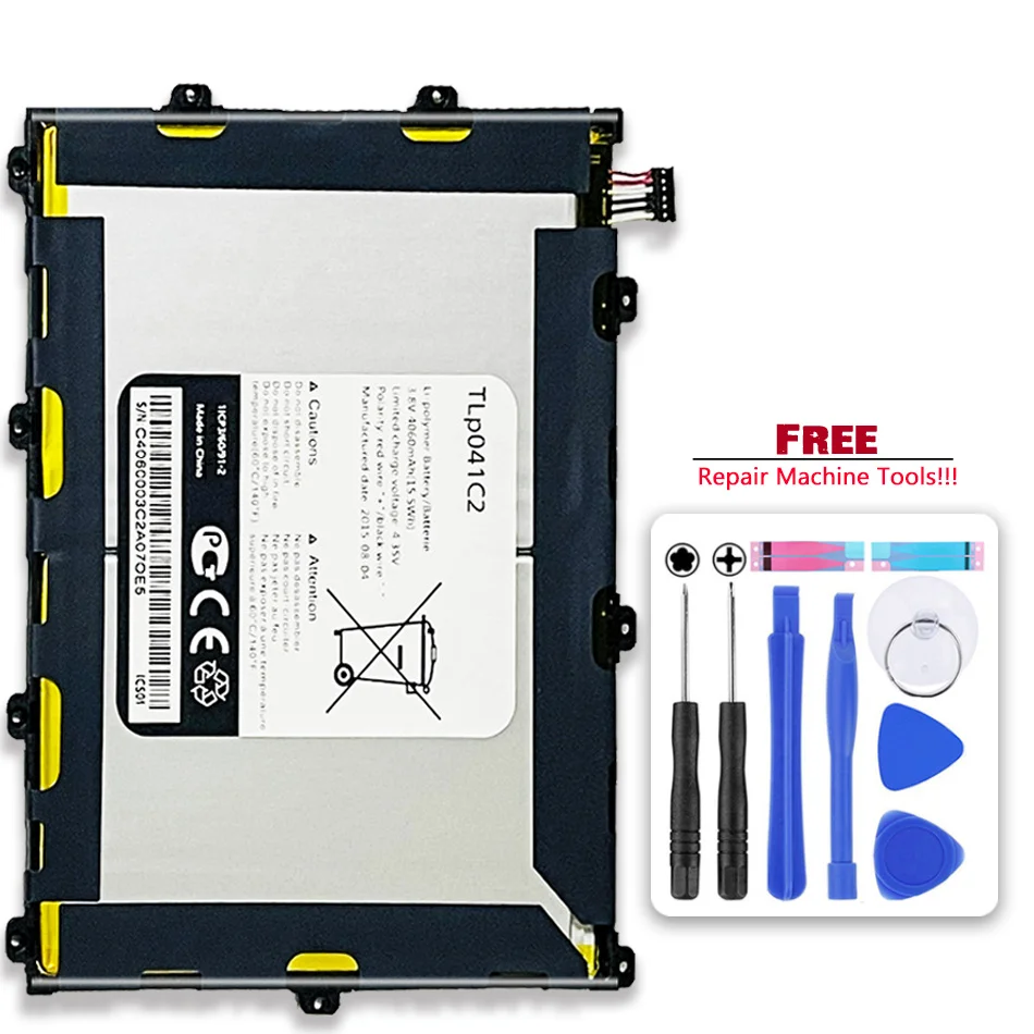 

Battery TLp041C2 / TLp041CC 4060mAh for Alcatel OneTouch POP 8 POP8 P320A