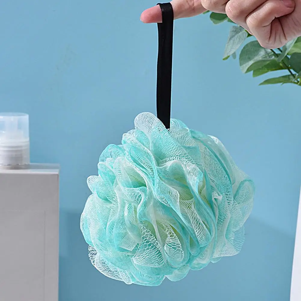 

Great Bath Sponge Eco-friendly No Odor Colorful Loofah Sponge Shower Mesh Bath Sponge Lightweight Body Scrubber for Restroom